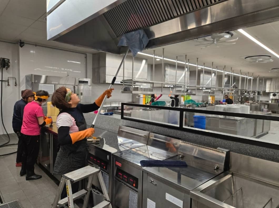 양주 식당 전문 청소관리 세번째작업사진