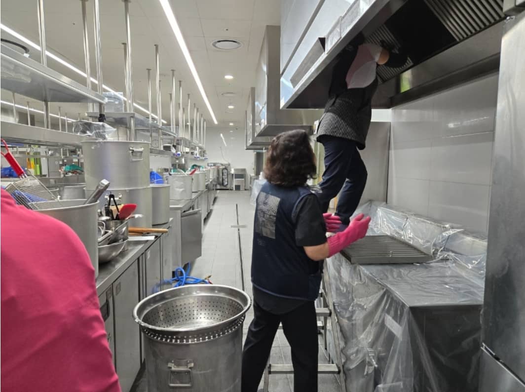 양주 식당 전문 청소관리 두번째작업사진