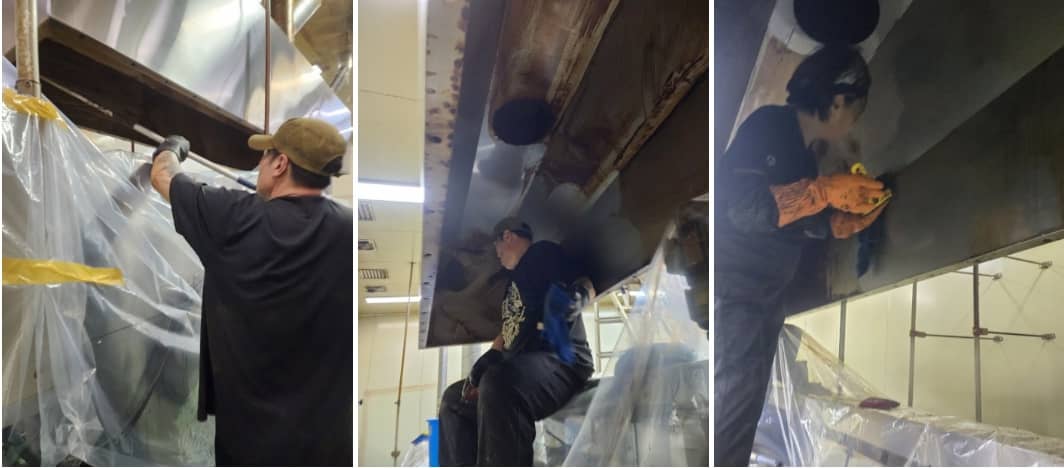 김포 식품공장 후드청소 – 위생 관리 전문 작업